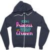 not princess queen Zipper Hoodie