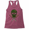 skull grass Racerback Tank