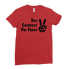 dos cervezas por favor Ladies Fitted T-Shirt
