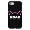 pussy roar - women's march alliance white logo iPhone 8 Case