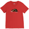 milk swimmer V-Neck Tee