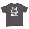 v5 eat sleep train Youth Tee