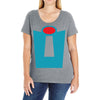 Vintage Mr. Incredible Ladies Curvy T-Shirt