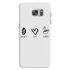 peace love coffee Samsung Galaxy S7