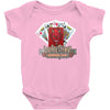 lucky devil gambling cards Baby Bodysuit