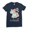 My Homework Ladies Fitted T-Shirt