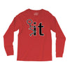 fk it funny college party Long Sleeve Shirts