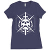 destiny raid skull emblem Ladies Fitted T-Shirt