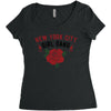 New York City Girl Gang Women's Triblend Scoop T-shirt