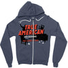 true american Zipper Hoodie