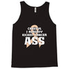Careful I Already Kicked Cancer Ass Tank Top