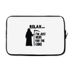 i'm just here for the cake Laptop sleeve