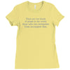 incomplete data people Ladies Fitted T-Shirt