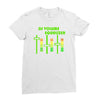 dj volume,funny Ladies Fitted T-Shirt