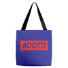 ootd outfit of the day Tote Bags