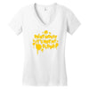 dont worry Women's V-Neck T-Shirt