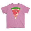 watermelon and beach Youth Tee