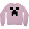 creeper face Crewneck Sweatshirt