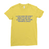 i love how we don't need to say out lout that i'm Ladies Fitted T-Shirt
