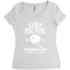 forrest gump   ping pong camp   cult film Women's Triblend Scoop T-shirt