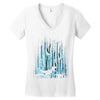 saur loser Women's V-Neck T-Shirt