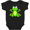 frog cute Baby Bodysuit