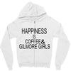 coffee and gilmore girls Zipper Hoodie