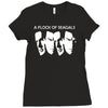 steven seagal flock of seagals seagulls Ladies Fitted T-Shirt
