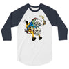 anarchy adventure time 3/4 Sleeve Shirt