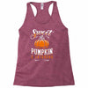 sweet as pumpkin pi Racerback Tank