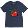 apple burster V-Neck Tee
