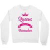 queens are born in november Crewneck Sweatshirt