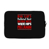 big lips natural hair Laptop sleeve