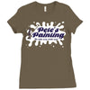 pete's painting Ladies Fitted T-Shirt
