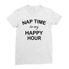 happy hour Ladies Fitted T-Shirt