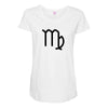 February Girls Are Sunshine Mixed With A Little Hurricane Maternity Scoop Neck T-shirt