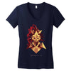 dragonslayer ornstein Women's V-Neck T-Shirt