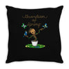 guardian of spring a Throw Pillow