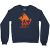 mega fire Crewneck Sweatshirt