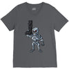 time traveling cyborg V-Neck Tee