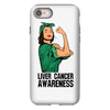 liver cancer awareness can do it iPhone 8 Case