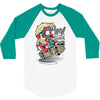 nerd attack 3/4 Sleeve Shirt