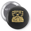 chuck's texan grill Pin-back button