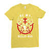 be my beelze bud Ladies Fitted T-Shirt