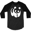 panda bear sticker vinyl decal   cute animal art car window bumper 3/4 Sleeve Shirt