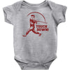touch down funny Baby Onesie