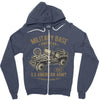 american army jeep Zipper Hoodie