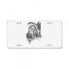 wolf princess warrior License Plate