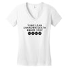 Yung Lean Unknown Death 2002 Women's V-Neck T-Shirt