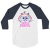 heavy meowtal 3/4 Sleeve Shirt